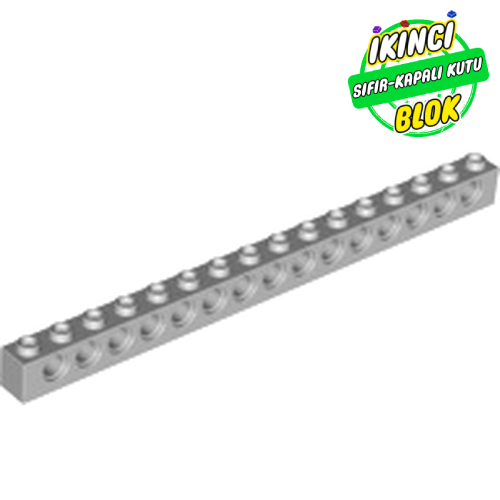LEGO® 1 x 16 Technic Tuğla Açık Mavimsi Gri Sıfır