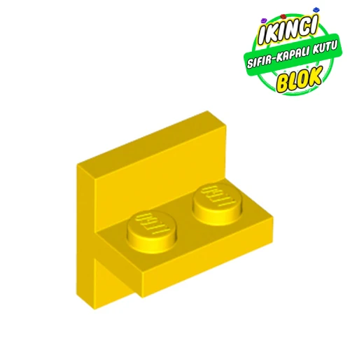 LEGO® Bracket 2 x 2 with 1 x 2 Vertical Studs Sarı Sıfır