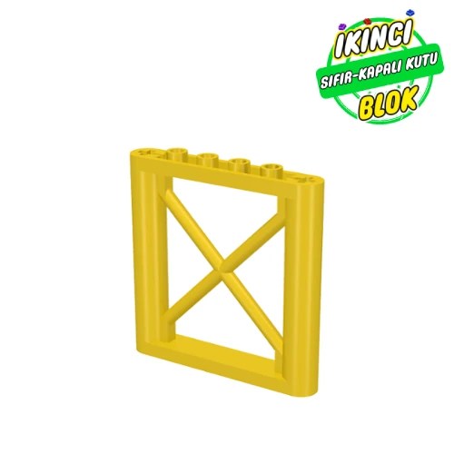 LEGO® 1 x 6 x 5 Destekleyici Sarı Sıfır
