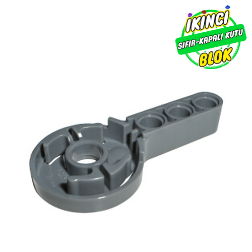 LEGO® 3L Liftarmlı Dönüş Disk Girişli Technic Koyu Mavimsi Gri Sıfır