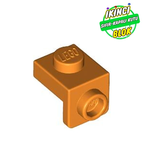 LEGO® 1 x 1 ve 1 x 1 Braket Turuncu Sıfır