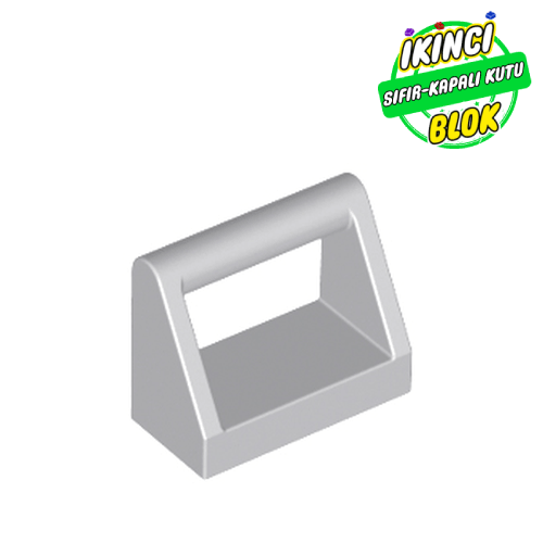 LEGO® 1 x 2 Çubuk Bağlantılı Düz Plaka Açık Mavimsi Gri Sıfır