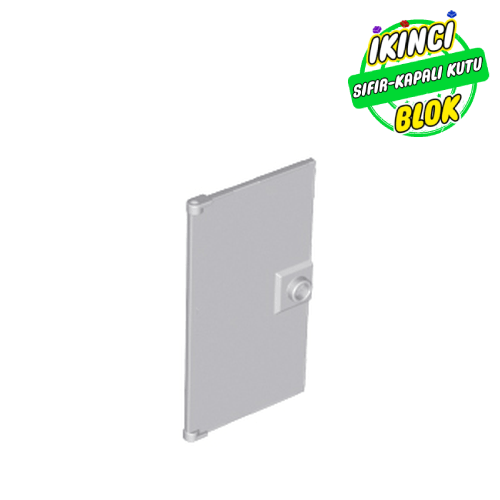 LEGO® 1 x 4 x 6 Stud Kulplu Kapı Açık Mavimsi Gri Sıfır
