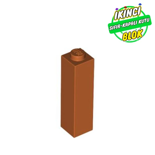 LEGO® Brick 1 x 1 x 3 Koyu Turuncu Sıfır