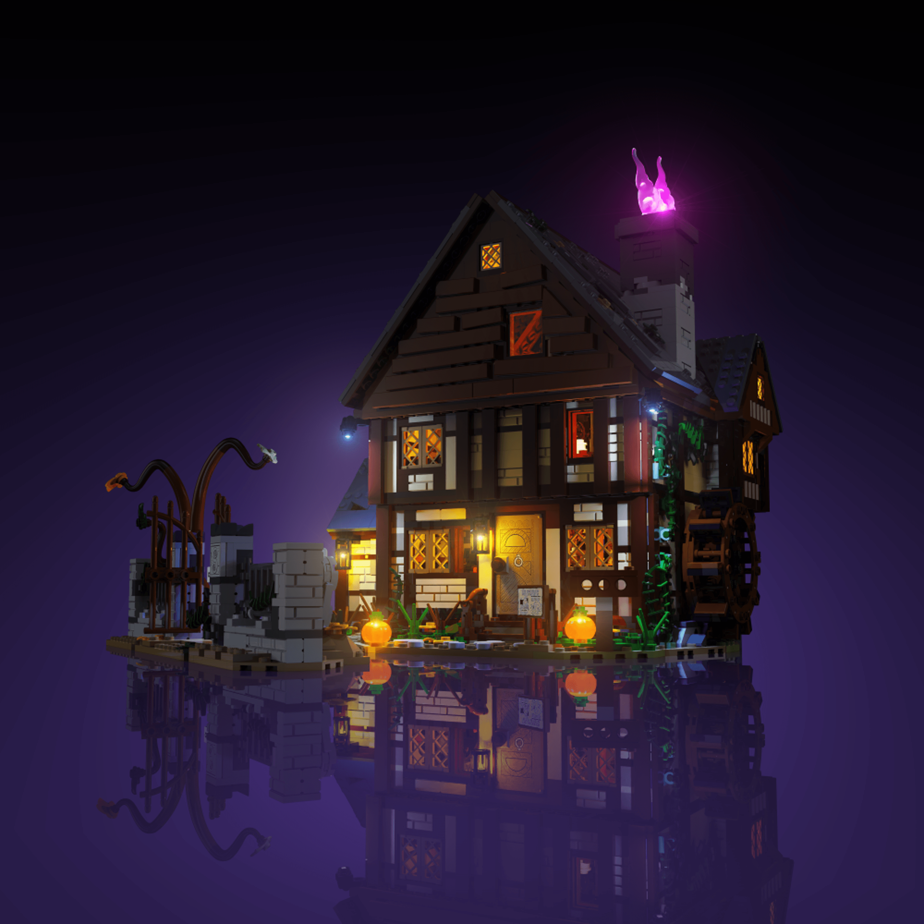 LEGO® 21341 Disney Hocus Pocus: The Sanderson Sisters' Cottage Işık Kiti