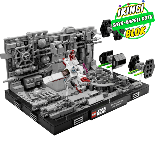 75329 LEGO® Death Star Trench Run Diorama Sıfır Kapalı Kutu