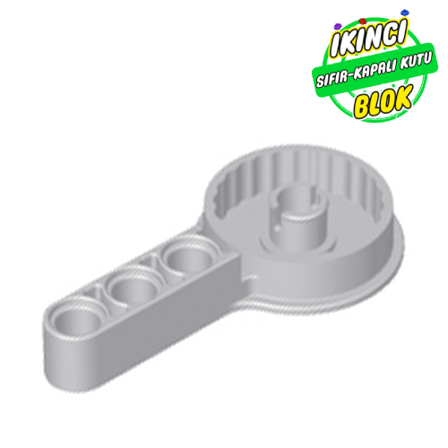 LEGO® 3L Liftarmlı Dönüş Disk Girişli Technic Açık Mavimsi Gri Sıfır