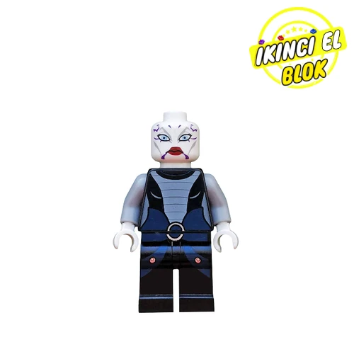 LEGO® Minifigür Asajj Ventress, Black Outfit - 3626b Head İkinci El sw0318