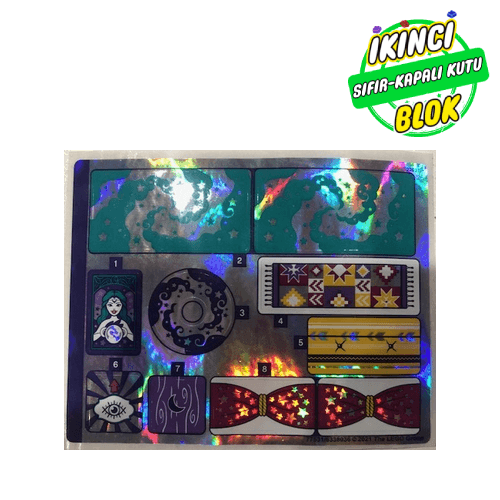 LEGO® 77531 Sticker [Renk Yok/Herhangi Bir Renk] Sıfır