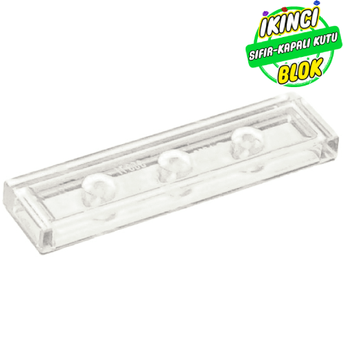 LEGO® 1 x 4 Düz Plaka Şeffaf Sıfır