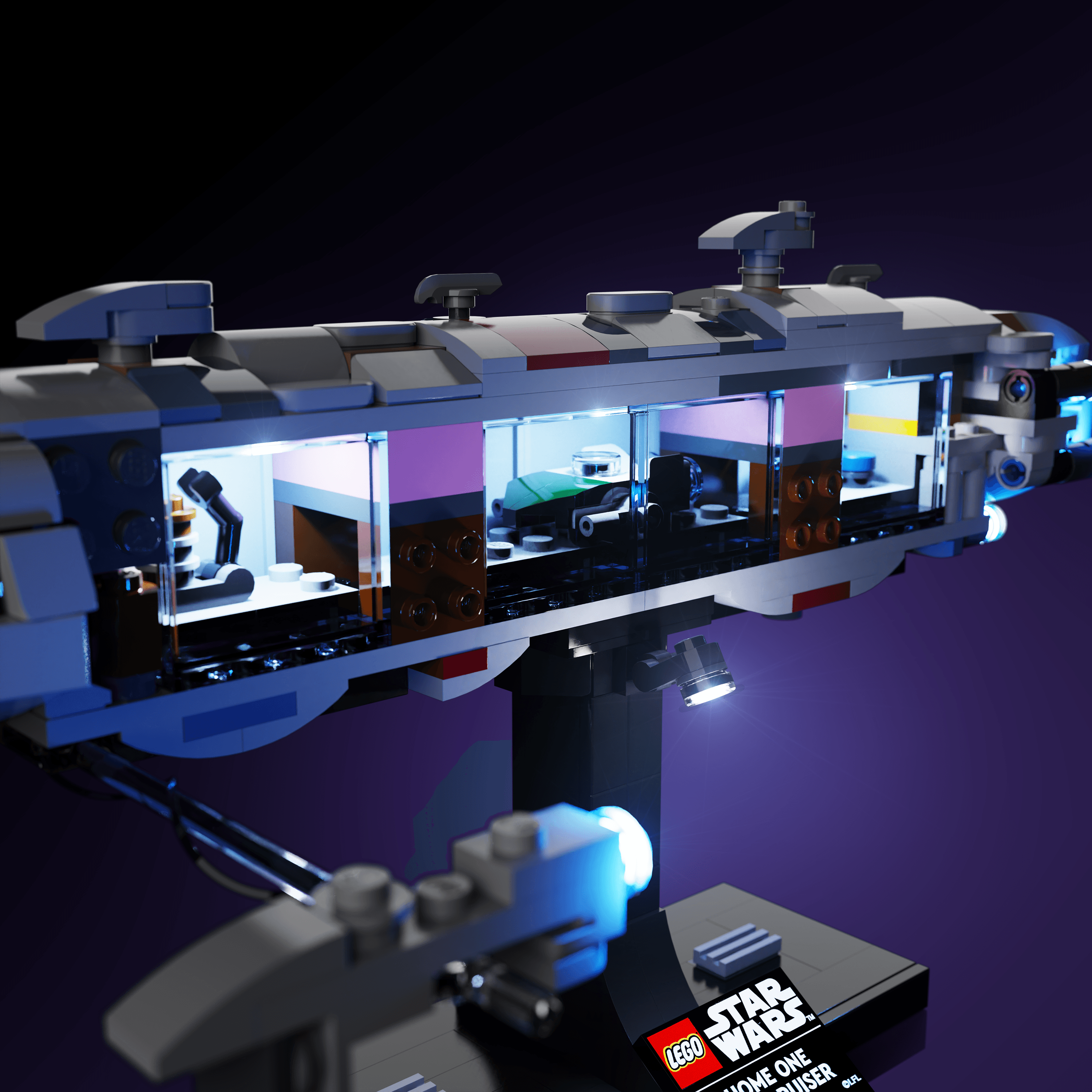 LEGO® 75405 Star Wars Home One Starcruiser Işık Kiti