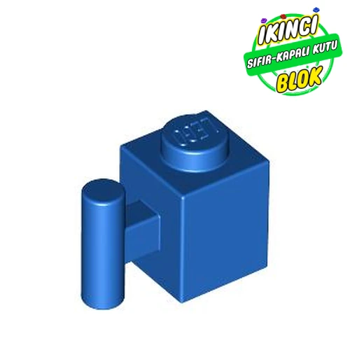LEGO® Brick Special 1 x 1 with Handle Mavi Sıfır