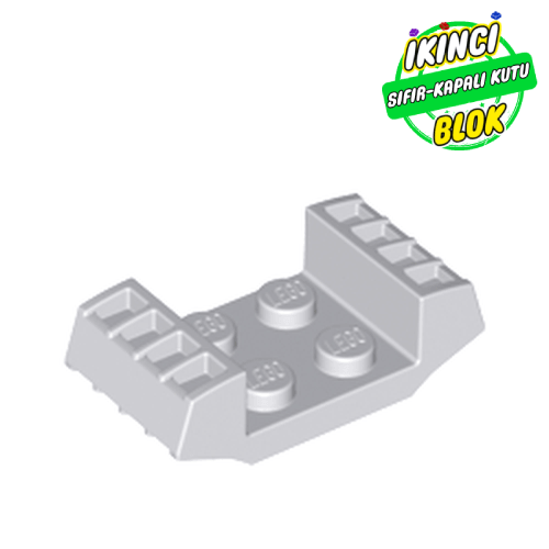 LEGO® 2 x 2 Modifiye Plaka Izgaralı Açık Mavimsi Gri Sıfır