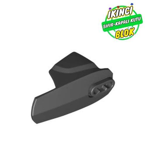 LEGO® Large Figure Limb Cover, Size 6, Armor with Ball Joint Socket Siyah Sıfır