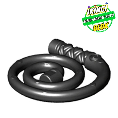 LEGO® Equipment Whip [Coiled] Siyah Sıfır