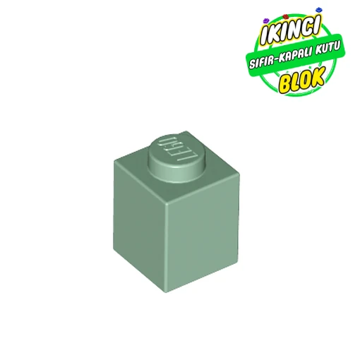 LEGO® 1 x 1 Tuğla Kum Yeşili Sıfır
