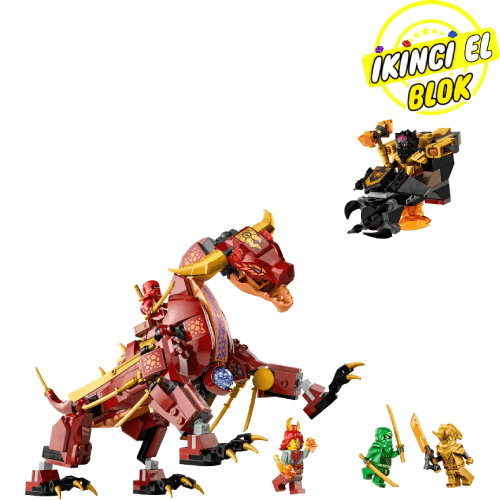 71793 LEGO® Heatwave Transforming Lava Dragon İkinci el