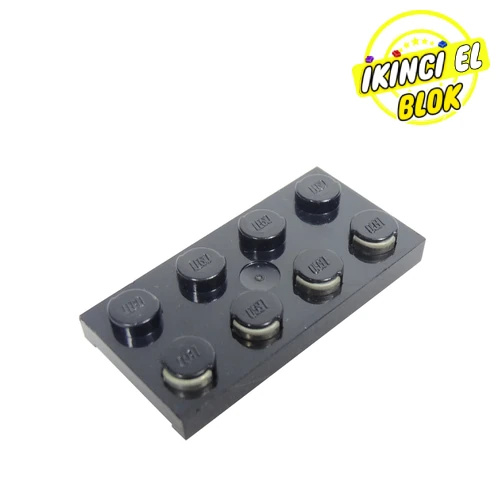 LEGO® Plate 2 x 4 with Electric Contacts Siyah İkinci El