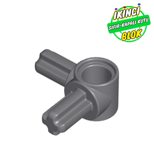 LEGO® Aks ve Pin Bağlayıcı 2 Akslı Koyu Mavimsi Gri Sıfır