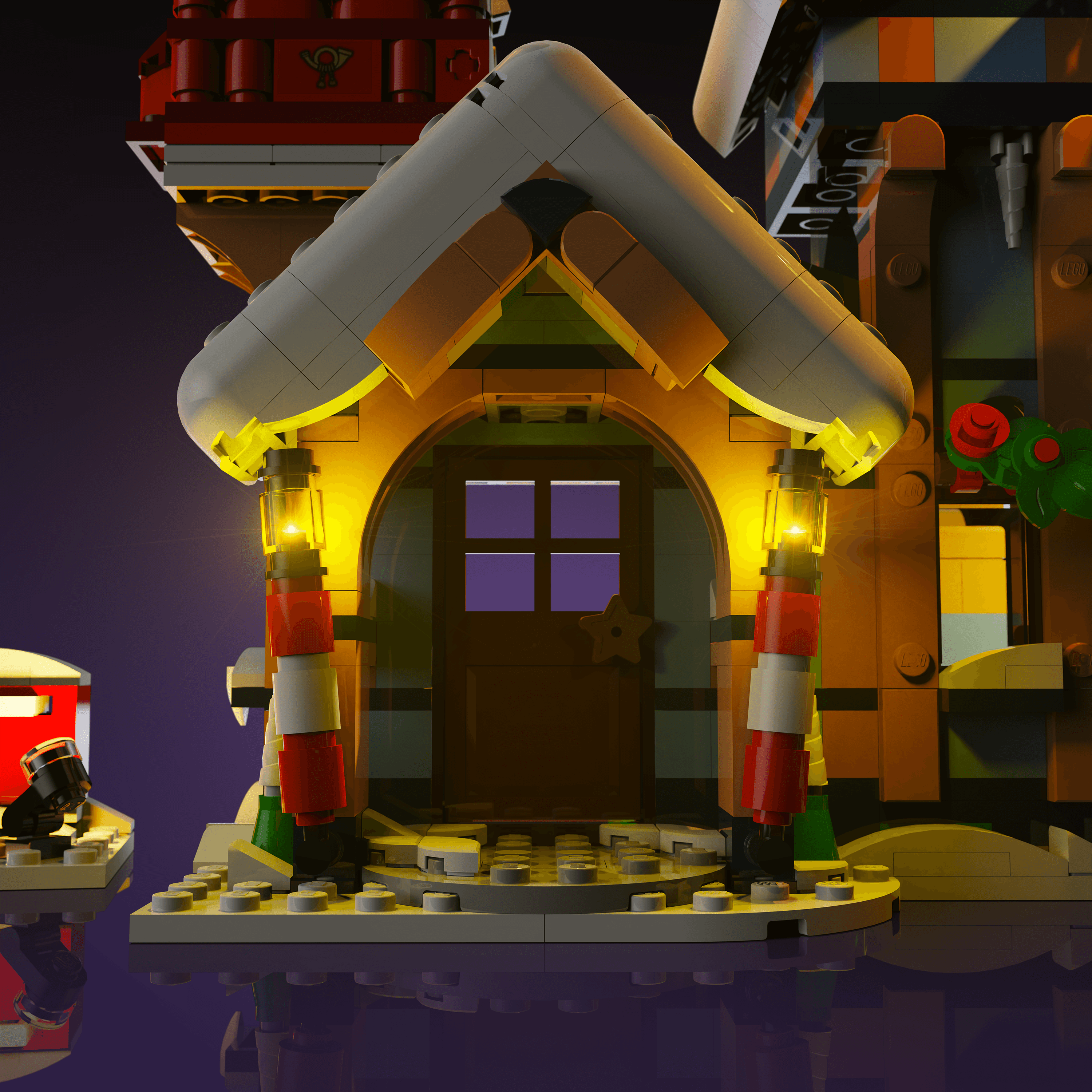 LEGO® 10339 Santa's Post Office Işık Kiti