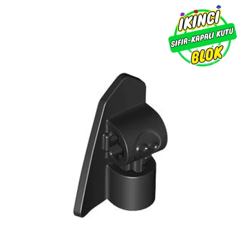 LEGO® Technic 8 Numaralı Panel B Tarafı Kısa Siyah Sıfır