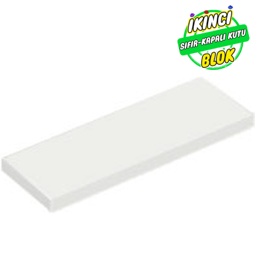 LEGO® 2 x 6 Düz Plaka Beyaz Sıfır