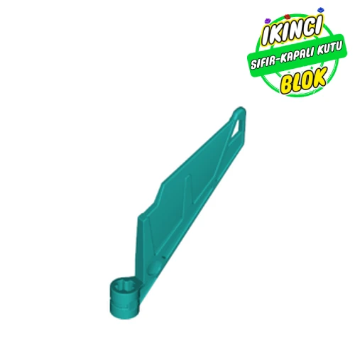 LEGO® Large Figure Wing, Small Koyu Turkuaz Sıfır