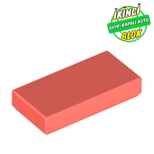 LEGO® Tile 1 x 2 with Groove Mercan Sıfır