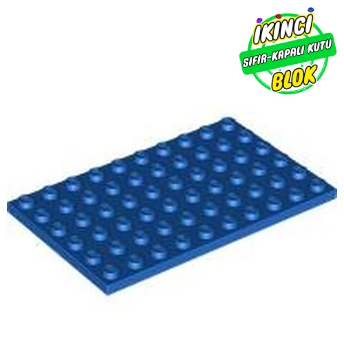 LEGO® Plate 6 x 10 Mavi Sıfır