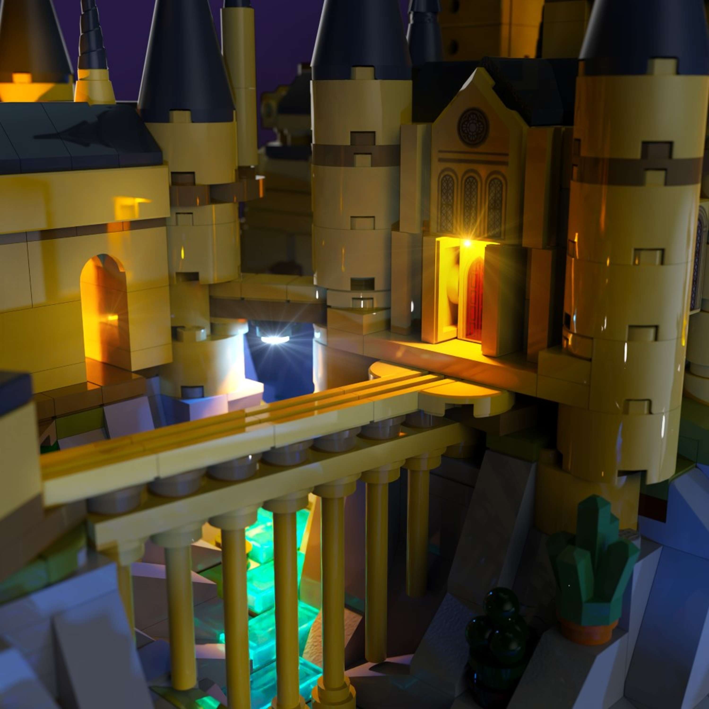 LEGO® 76419 Hogwarts Castle & Grounds Işık Kiti