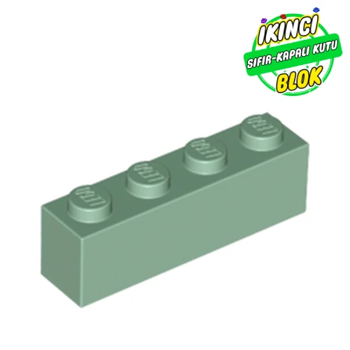 LEGO® Brick 1 x 4 Kum Yeşili Sıfır
