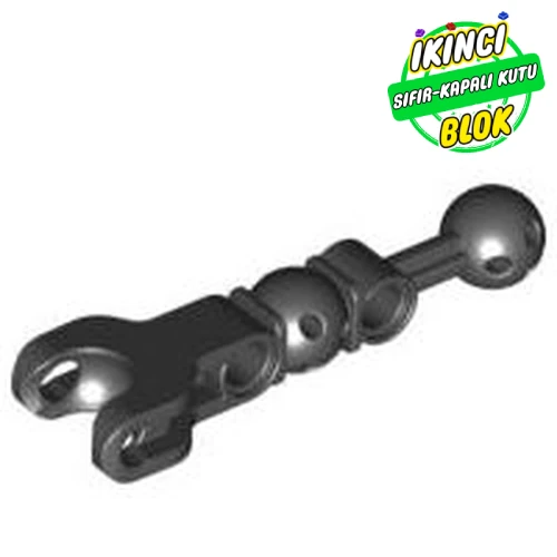 LEGO® Large Figure Skeletal, Limb with Ball Joint on Axle and Ball Socket Siyah Sıfır