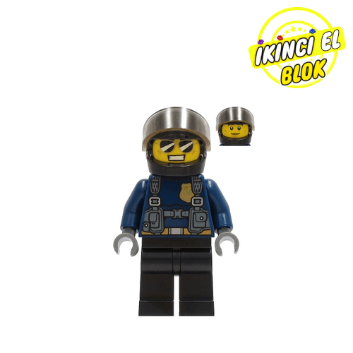 LEGO® Minifigür Duke DeTain, Black Helmet with Visor İkinci El cty1257
