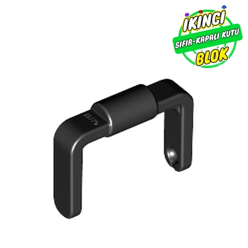 LEGO® 1 x 1 x 1 Kolçak Siyah Sıfır