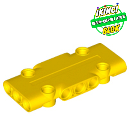 LEGO® 3 x 7 x 1 Technic Panel Sarı Sıfır