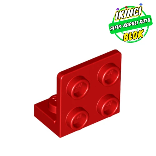 LEGO® Bracket 1 x 2 - 2 x 2 Inverted Kırmızı Sıfır