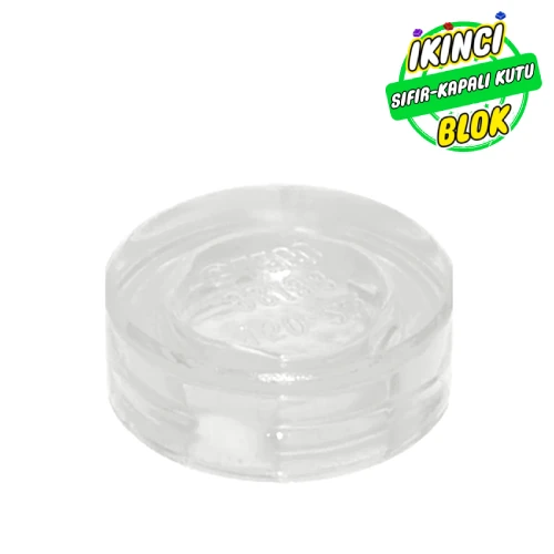 LEGO® Tile Round 1 x 1 Şeffaf Sıfır