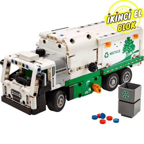 42167 LEGO® Mack LR Electric Garbage Truck İkinci el