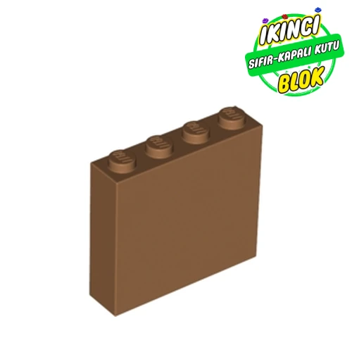 LEGO® Brick 1 x 4 x 3 Orta Nugat Sıfır