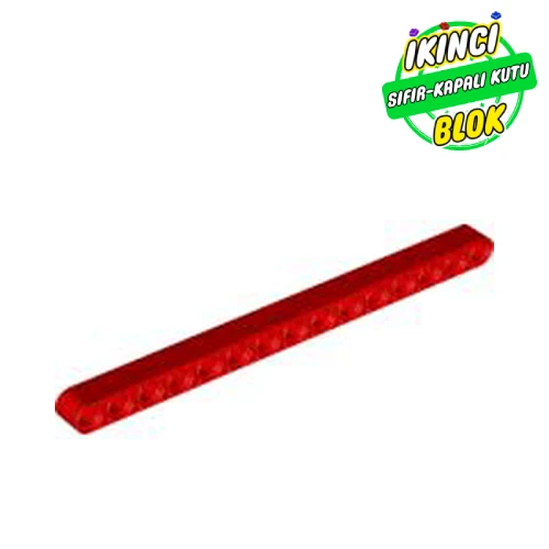 LEGO® 1 x 15 Liftarm Kırmızı Sıfır
