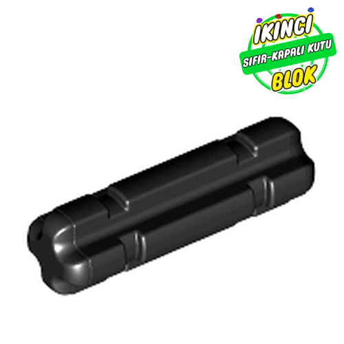 LEGO® 2L Çentikli Aks Siyah Sıfır