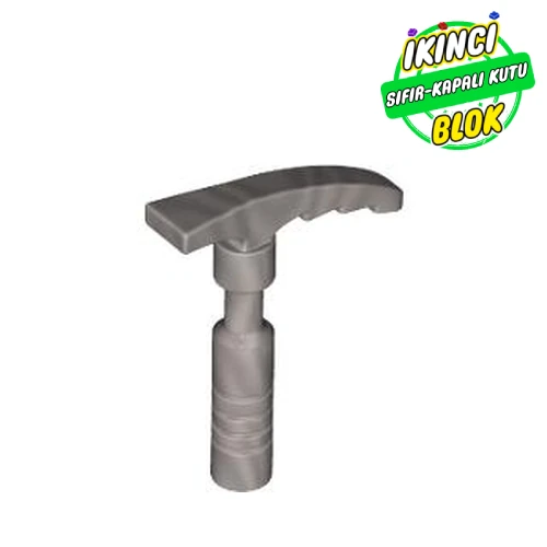 LEGO® Tool Ice Axe [3-Rib Handle] Mat Gümüş Sıfır