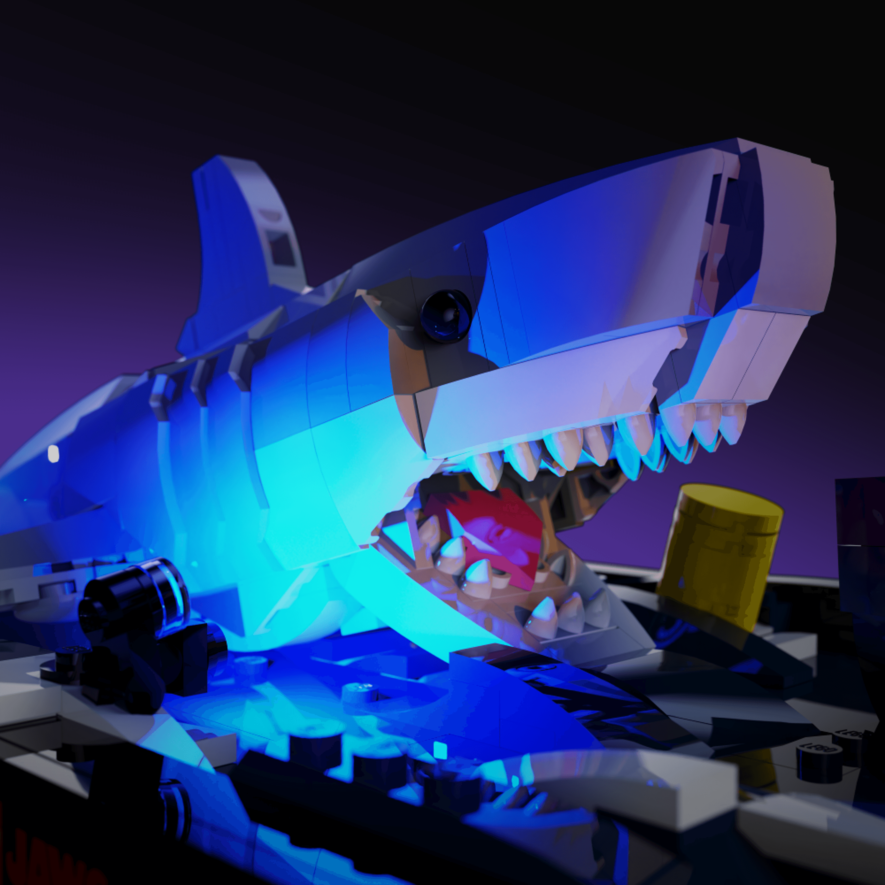 LEGO® 21350 Jaws Işık Kiti