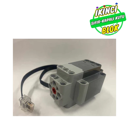 LEGO® XL Motor Koyu Mavimsi Gri Sıfır