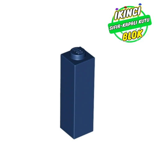 LEGO® Brick 1 x 1 x 3 Koyu Mavi Sıfır