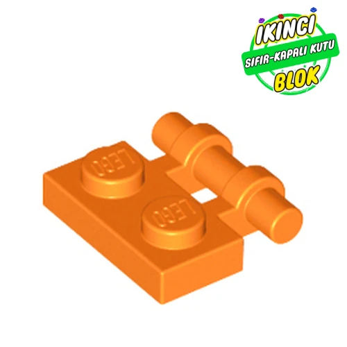 LEGO® Plate Special 1 x 2 Side Handle [Free Ends] Turuncu Sıfır