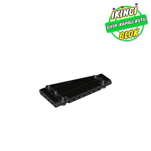 LEGO® 5 x 11 x 1 Üçgen Yapı Technic Panel Siyah Sıfır