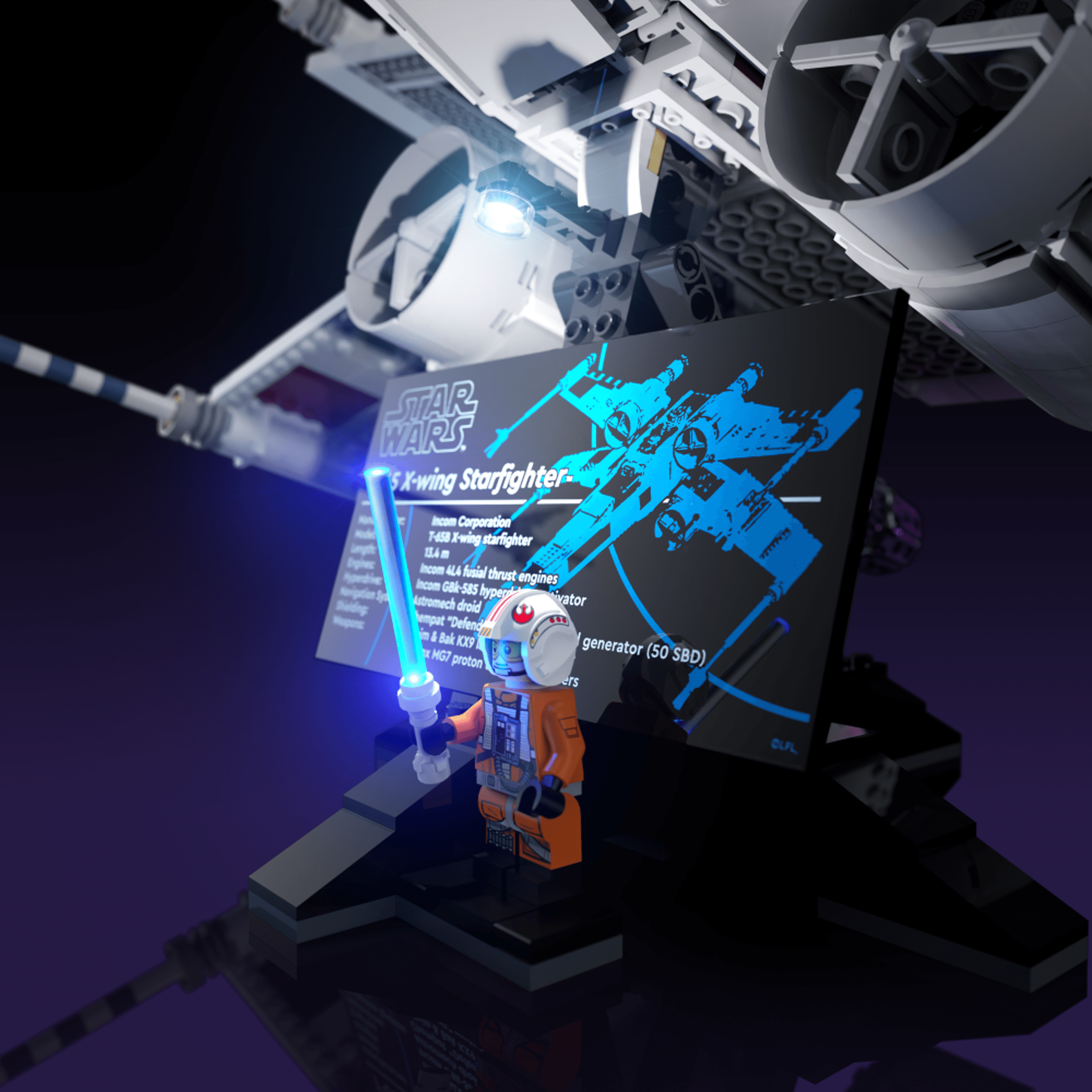 LEGO® 75355 Star Wars X-Wing Starfighter Işık Kiti