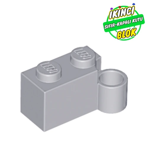 LEGO® 1 x 4 Pim girişli Menteşe Açık Mavimsi Gri Sıfır