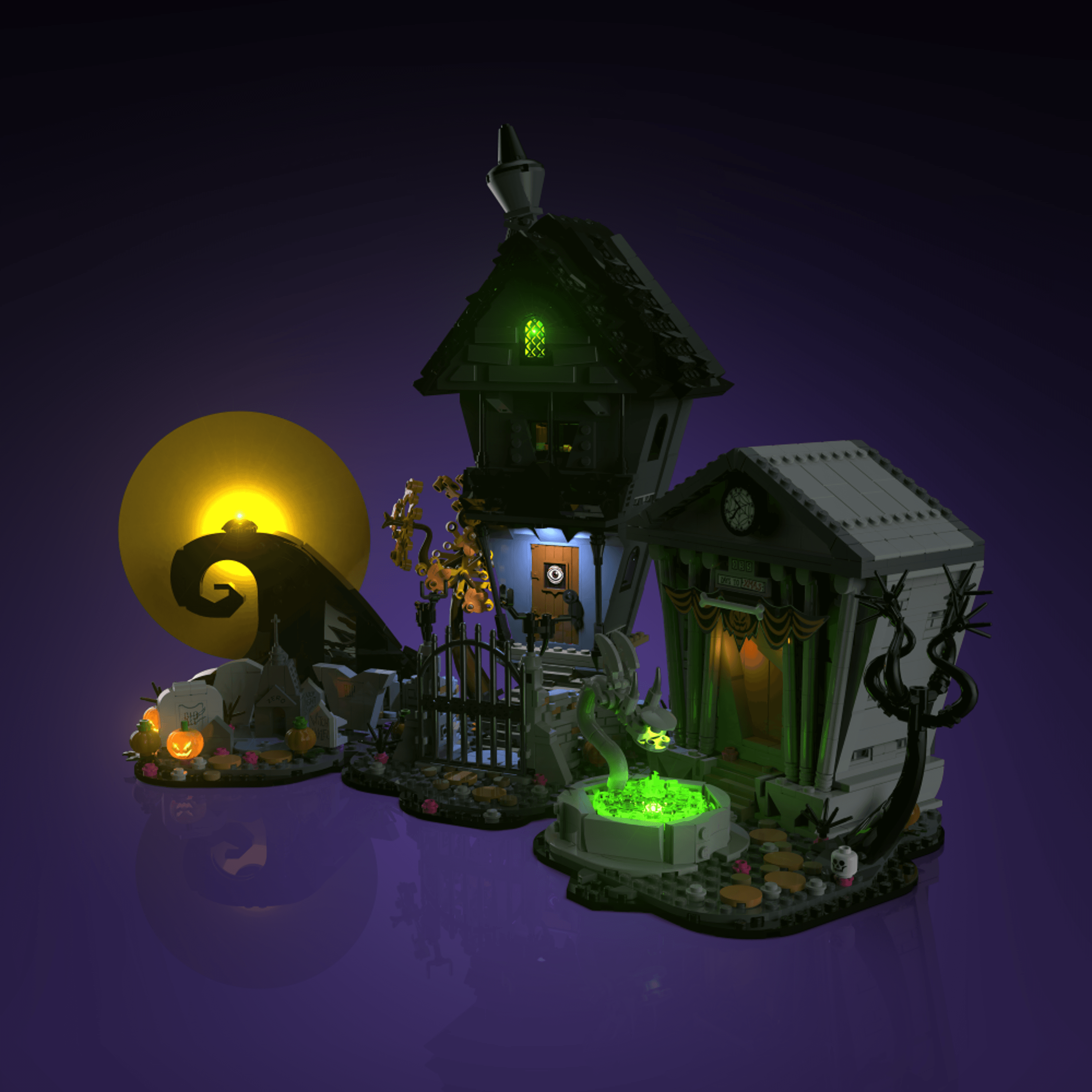 LEGO® 21351 Disney Tim Burton's The Nightmare Before Christmas Işık Kiti